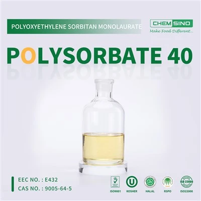 Majik la nan Polysorbates likid Polysorbate 40: Debloke sekrè a nan pi bon emulsifikasyon CAS NO.9005-66-7