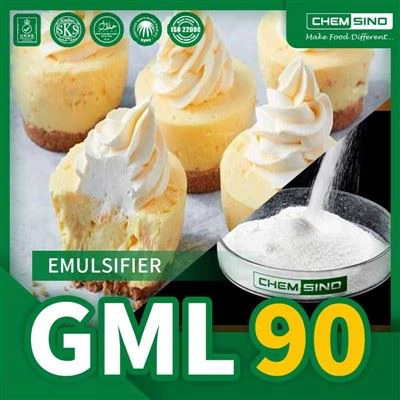Glycerol Mono Laurate E471 Powder Form Itilizasyon nan Manje