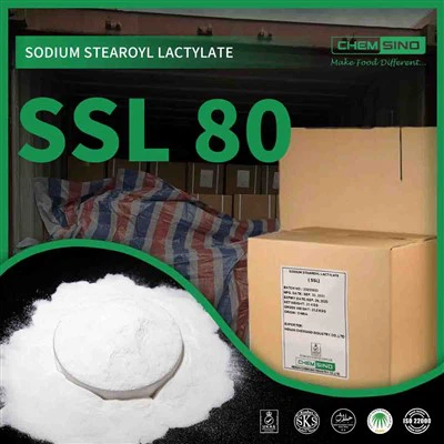 Syans Dèyè Sèvi ak Sodyòm Stearoyl Lactylate (SSL80 pousan) nan patisri ou yo