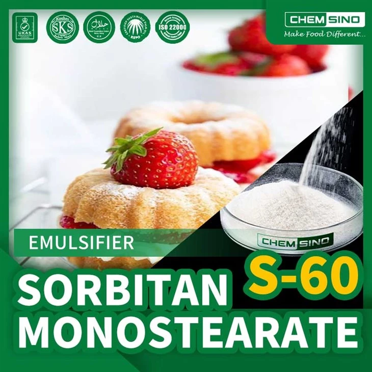Sorbitan Monolaurate (S-60): Yon emulsifyan ki dwe genyen pou pwodui kosmetik ak twalèt CAS NO.1338-41-6