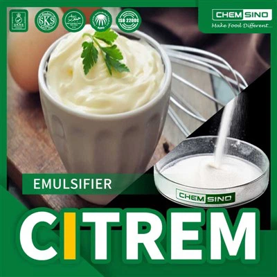 Citrem Emulsifier asid asid estè nan mono ak diglycerides nan boulanjri