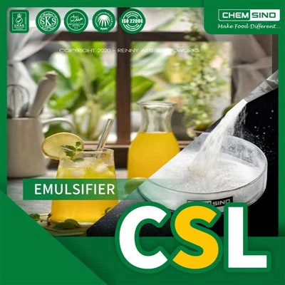 Founisè ak manifakti kalsyòm Stearoyl Lactylate (CSL).