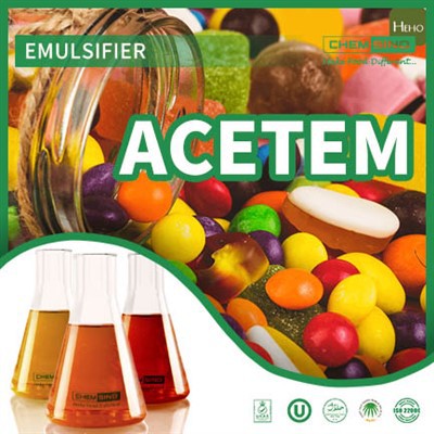 Acetylated Mono- Ak Digliserid Emulsifyan Pou Itilizasyon Sirèt