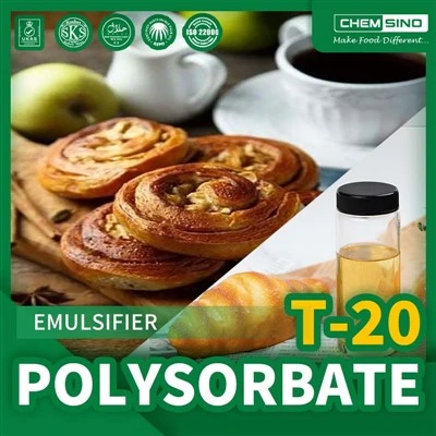 Polysorbate 20 E432 distribitè ak manifakti