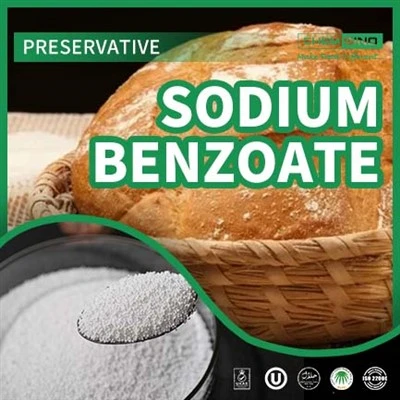 Konsèvasyon Manje Sodyòm Benzoate E211 Pou Itilizasyon Endistriyèl